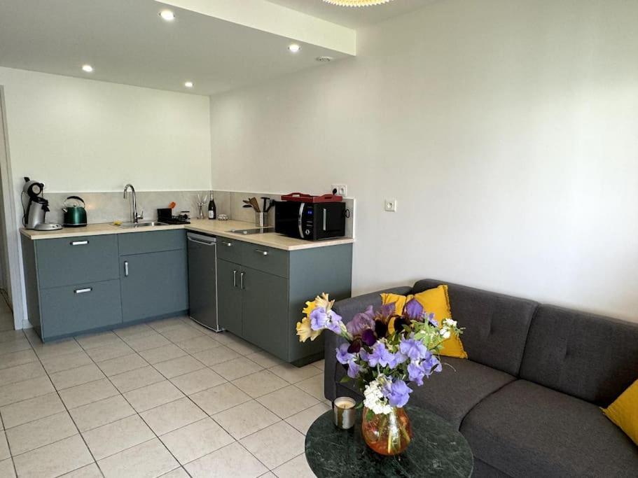 Apartamento T2 Independant Avec Jardin Livron-sur-Drôme Exterior foto